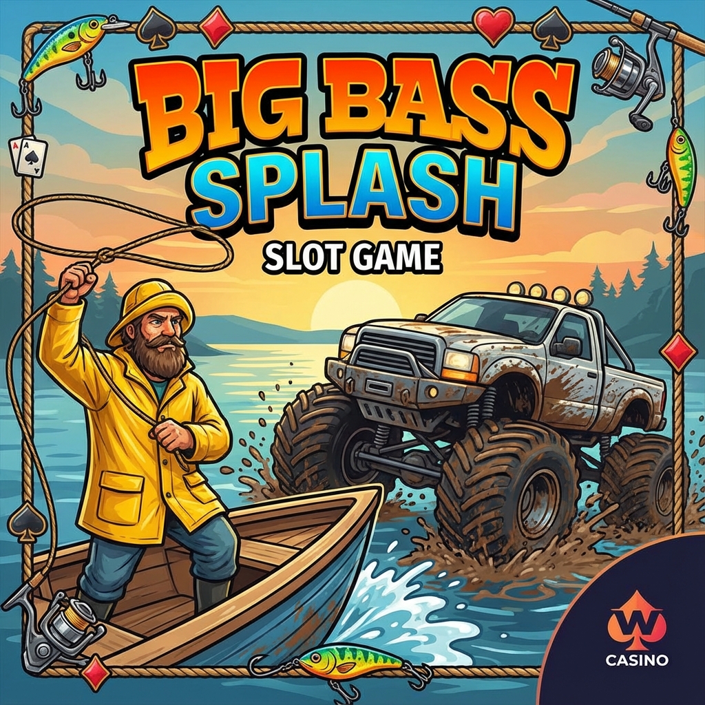 Big Bass Splash slot poster in Gala Casino guide